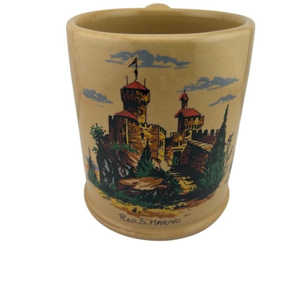 Rep. San Marino Republic Italy Pottery Mug